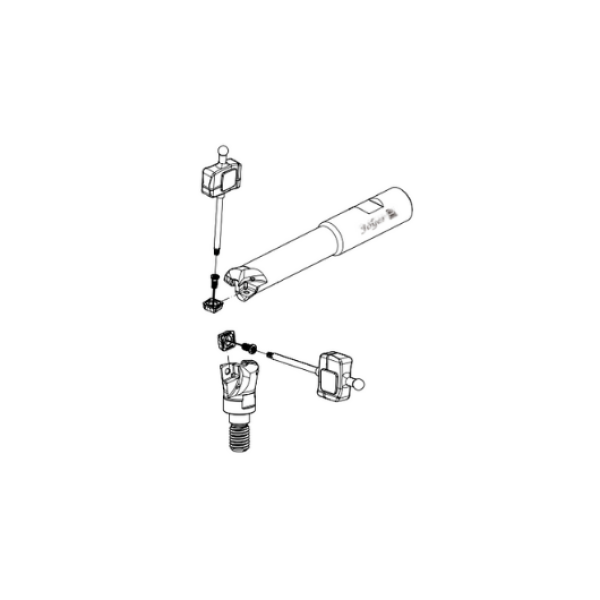 HIFEED 080310 - XDPX | XDPT FREZELEME ELMASI - YEDEK PARÇALARI